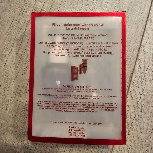 1 REFILL Bath & Body Works Slatkin & Co. THE PERFECT CHRISTMAS SPICE Bulb - Picture 2 of 5